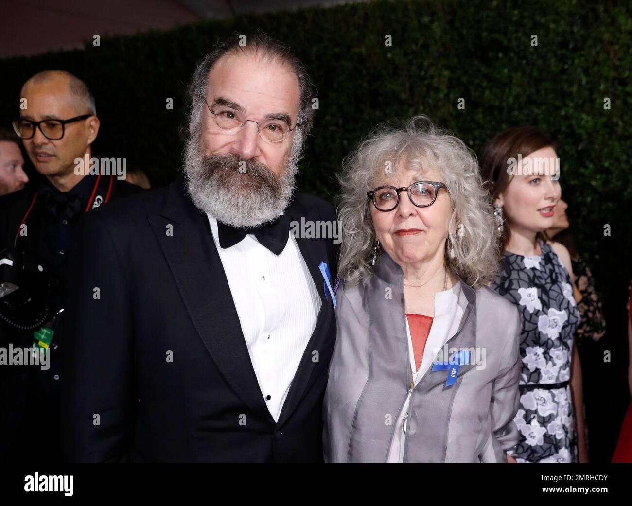 Mandy Patinkin, Left, And Kathryn Grody Arrive At The 69th Primetime ...