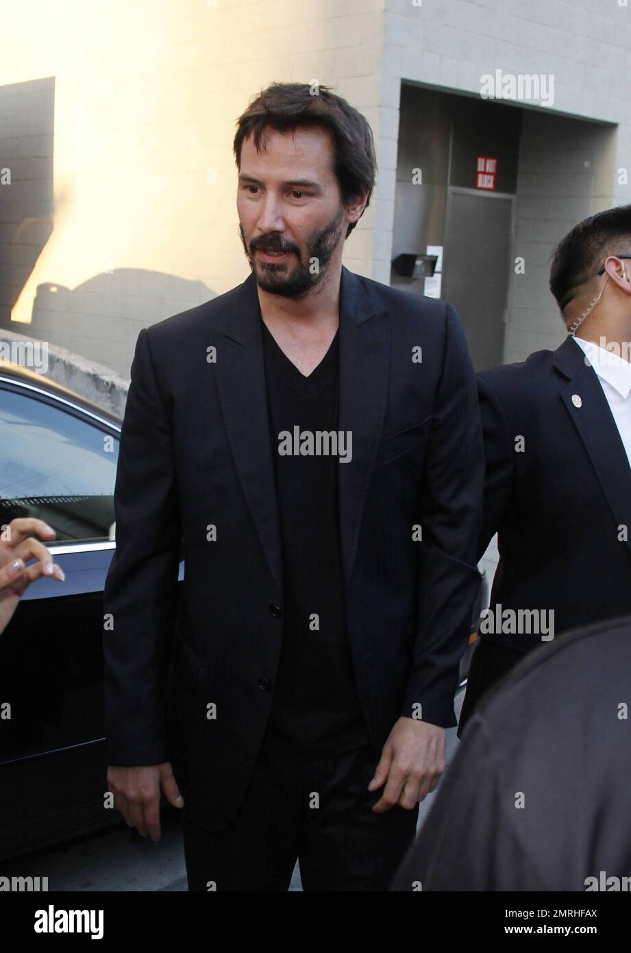 Keanu reeves jimmy kimmel live hi-res stock photography and images - Alamy