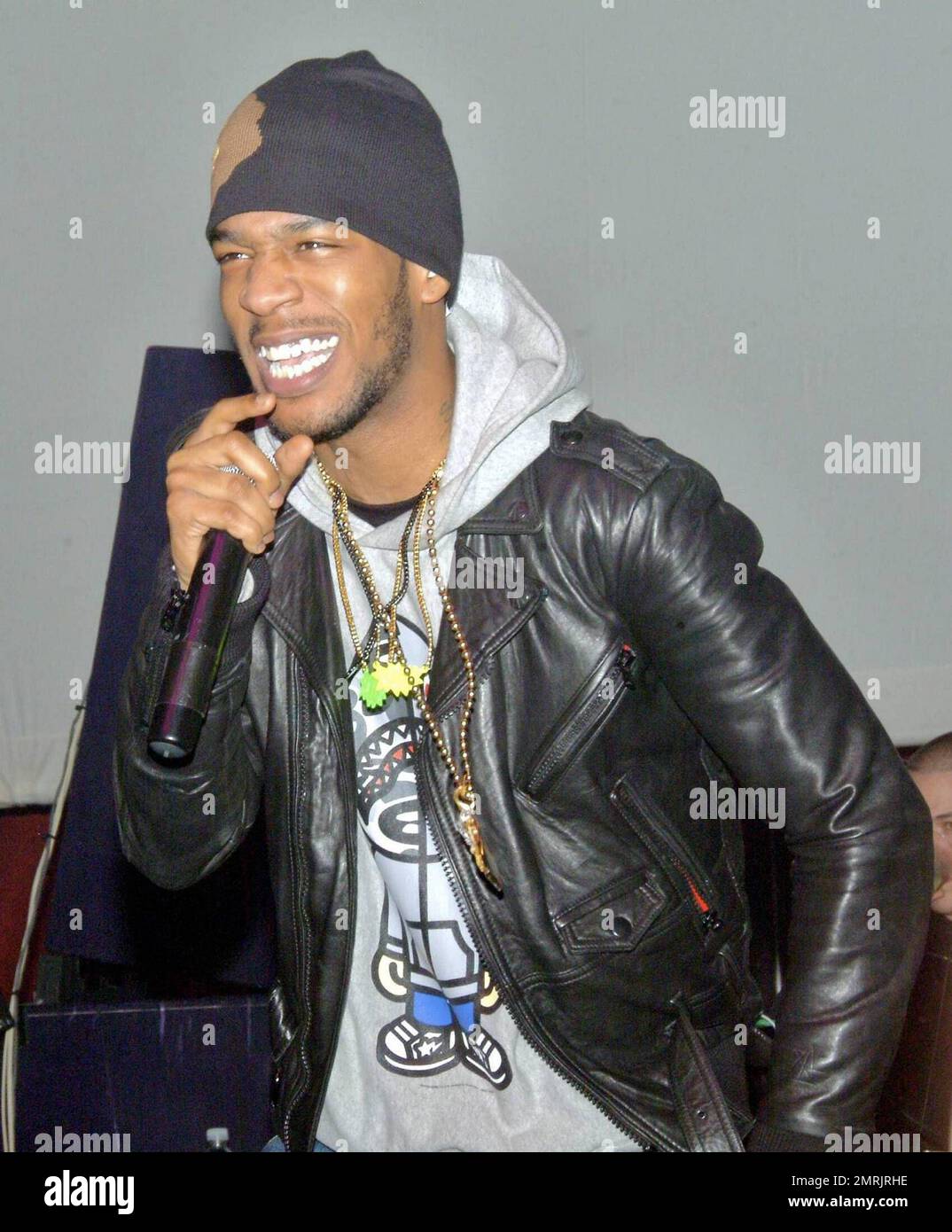 Rapper leather jacket hi-res stock photography and images - Page 7 - Alamy