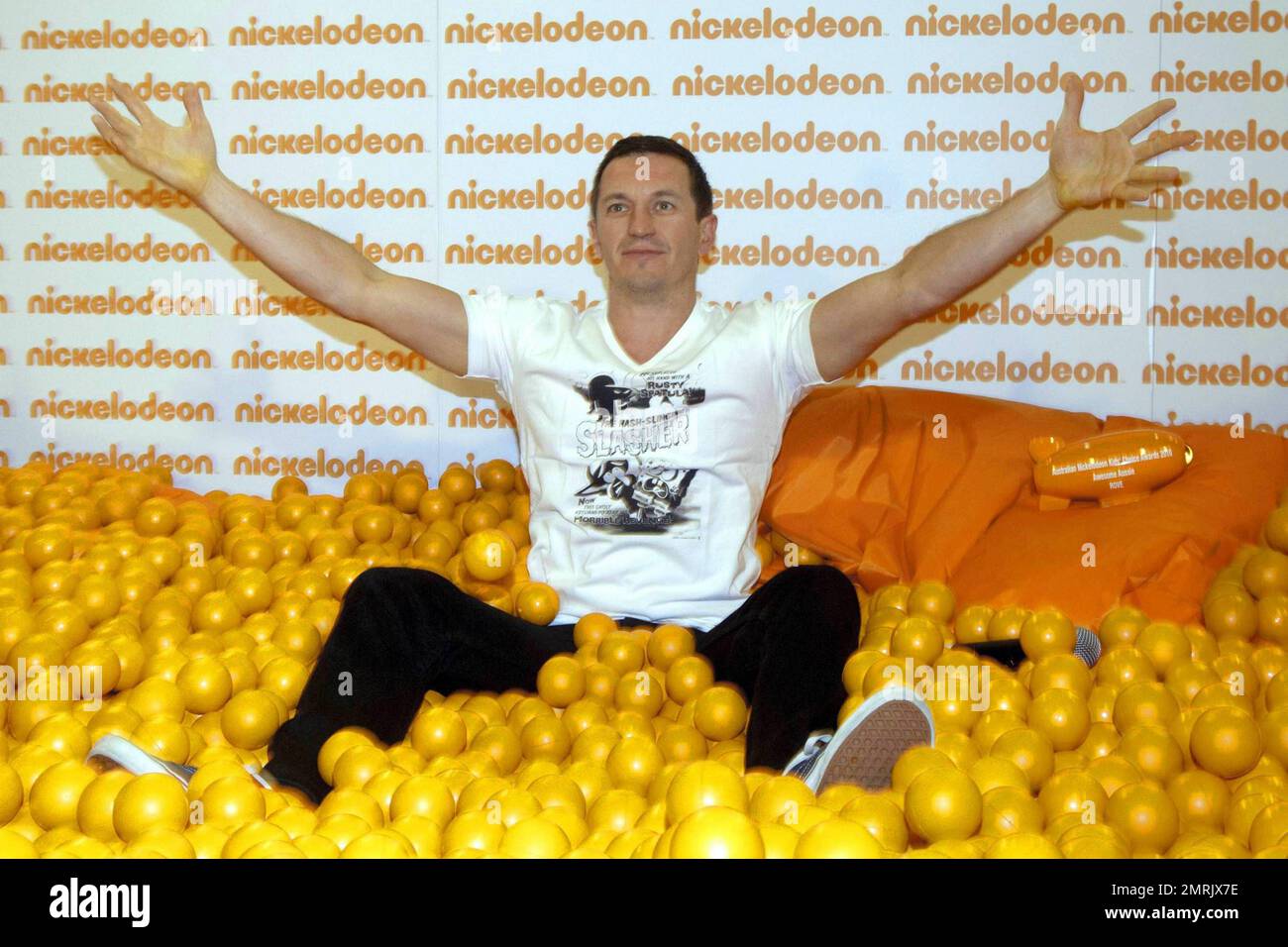 Australian television star and winner of the night's top award, Rove