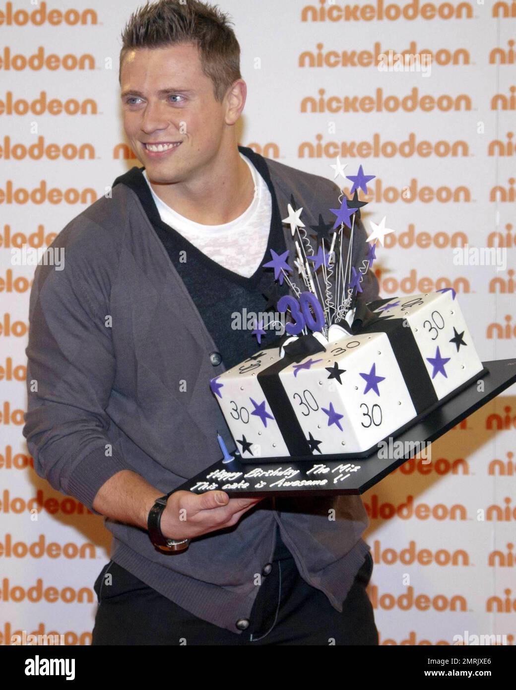 US wrestling star The Miz celebrates his 30th birthday at the