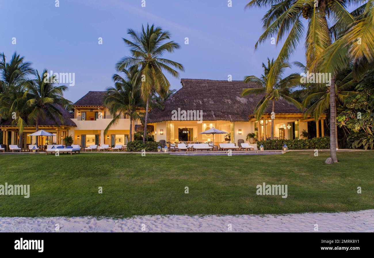 This is the home, Casa Aramara, in which Kim Kardashian and