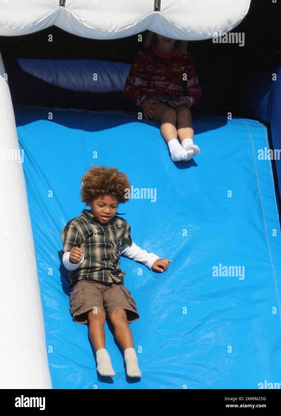 Heidi Klum and Seal's kids pay their annual visit to the Pumpkin Patch