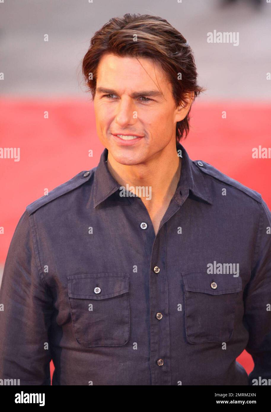 Tom Cruise at the London premiere of Knight and Day. London, UK. 7/22