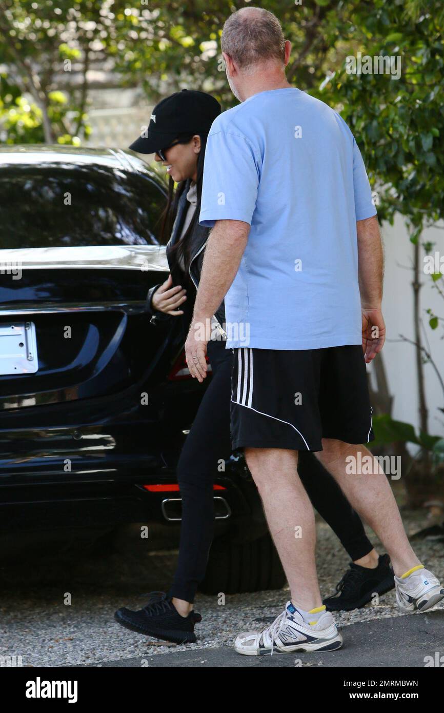 Kourtney Kardashian tool the kids to visit friends and then to lunch at