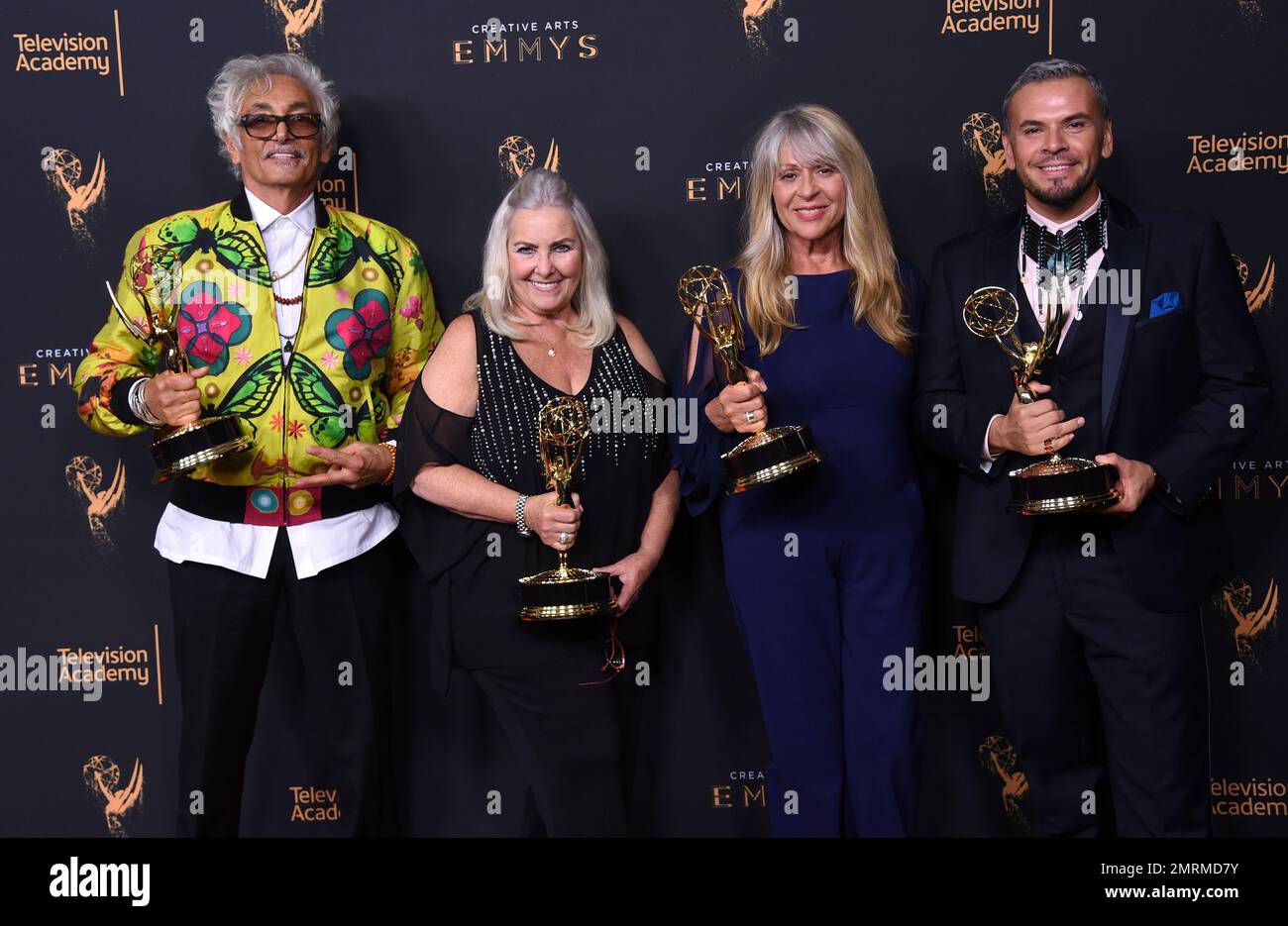 Bruce Samia, from left, Donna Anderson, Joy Zapata, and Pavy Olivarez ...