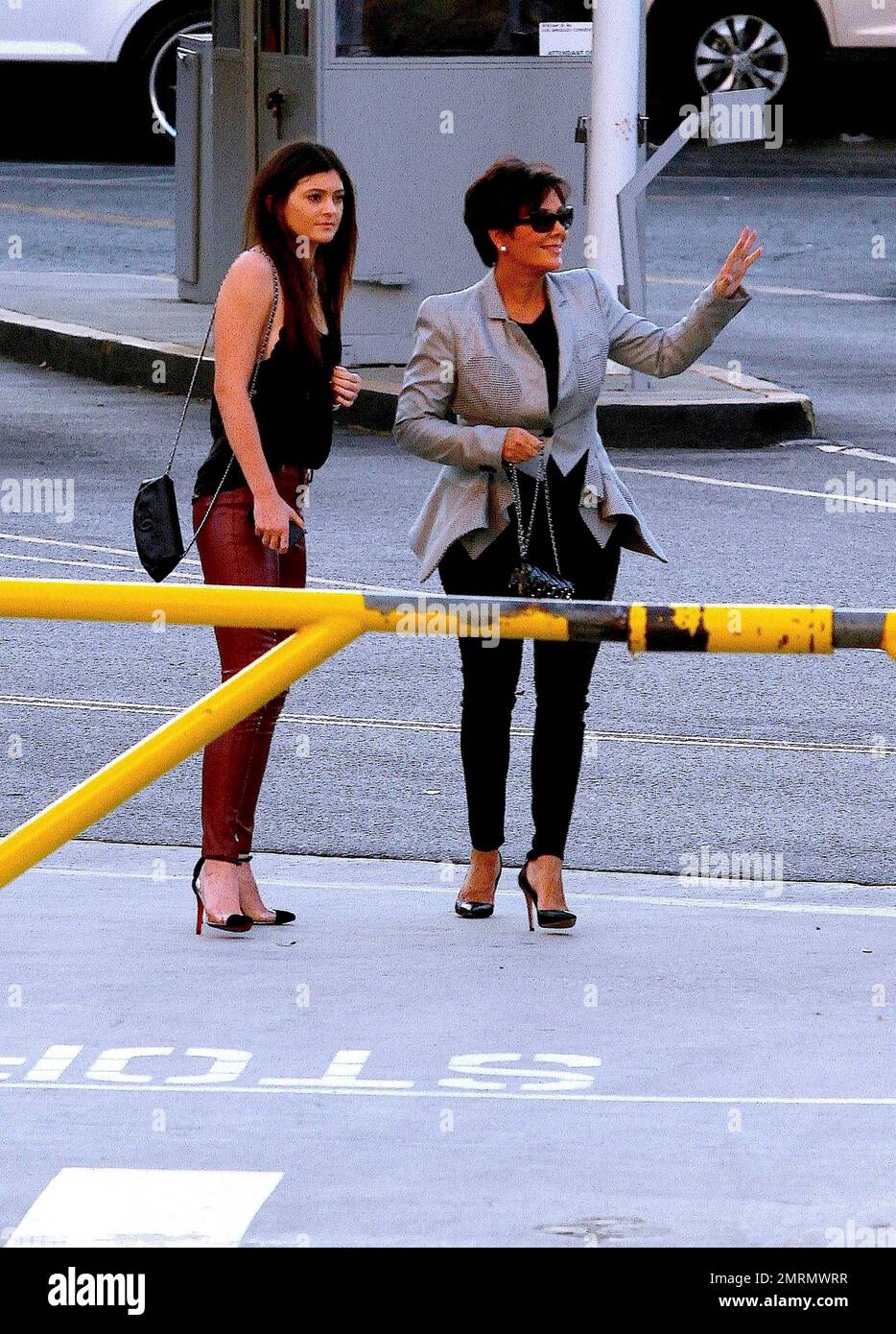 Reality stars Kylie Jenner and her mother Kris Jenner were spotted