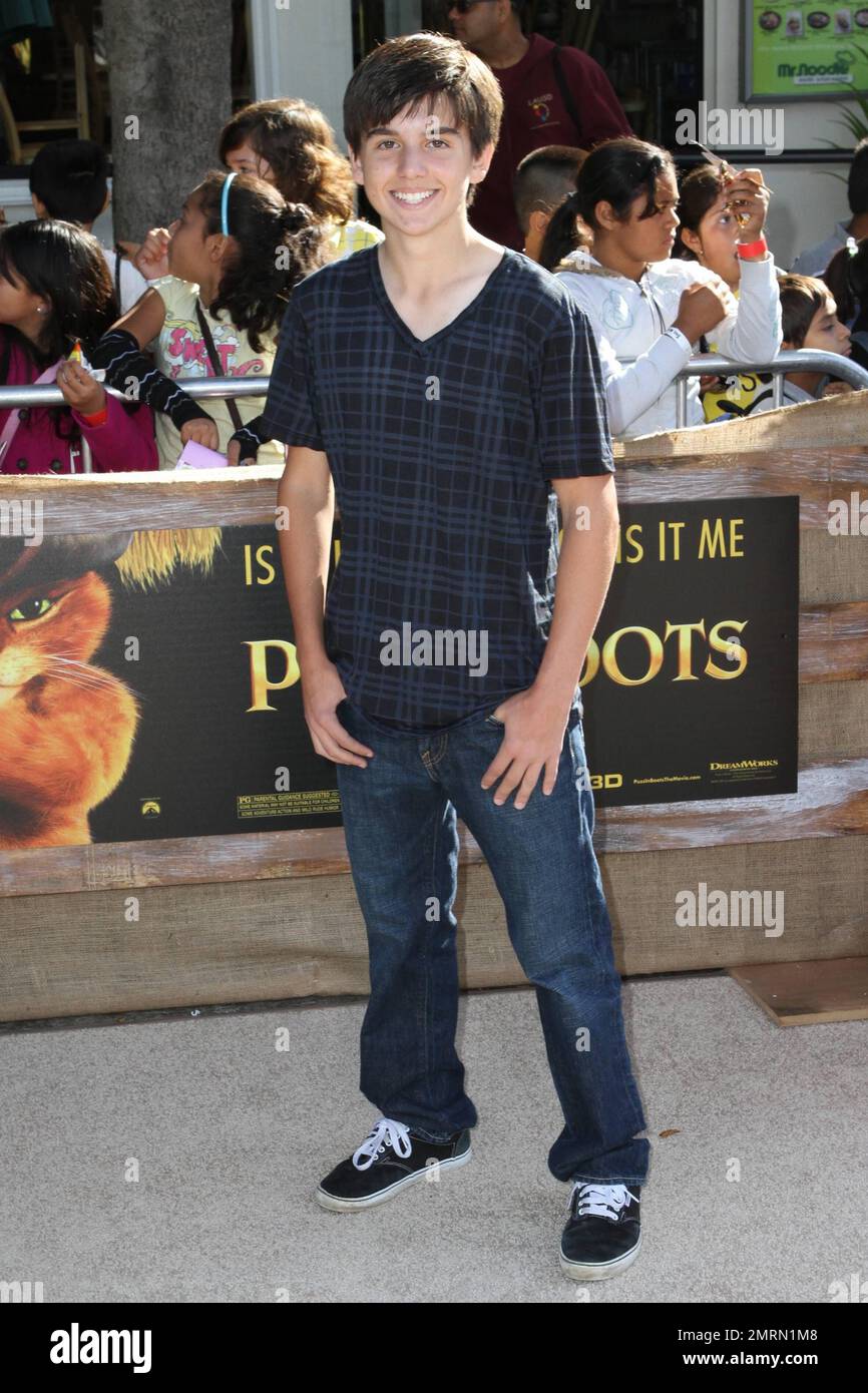 Preston Strother at the Los Angeles Premiere of 'Puss In Boots' held at the Regency Westwood Theatre. Los Angeles, CA. 23rd October 2011. Stock Photo