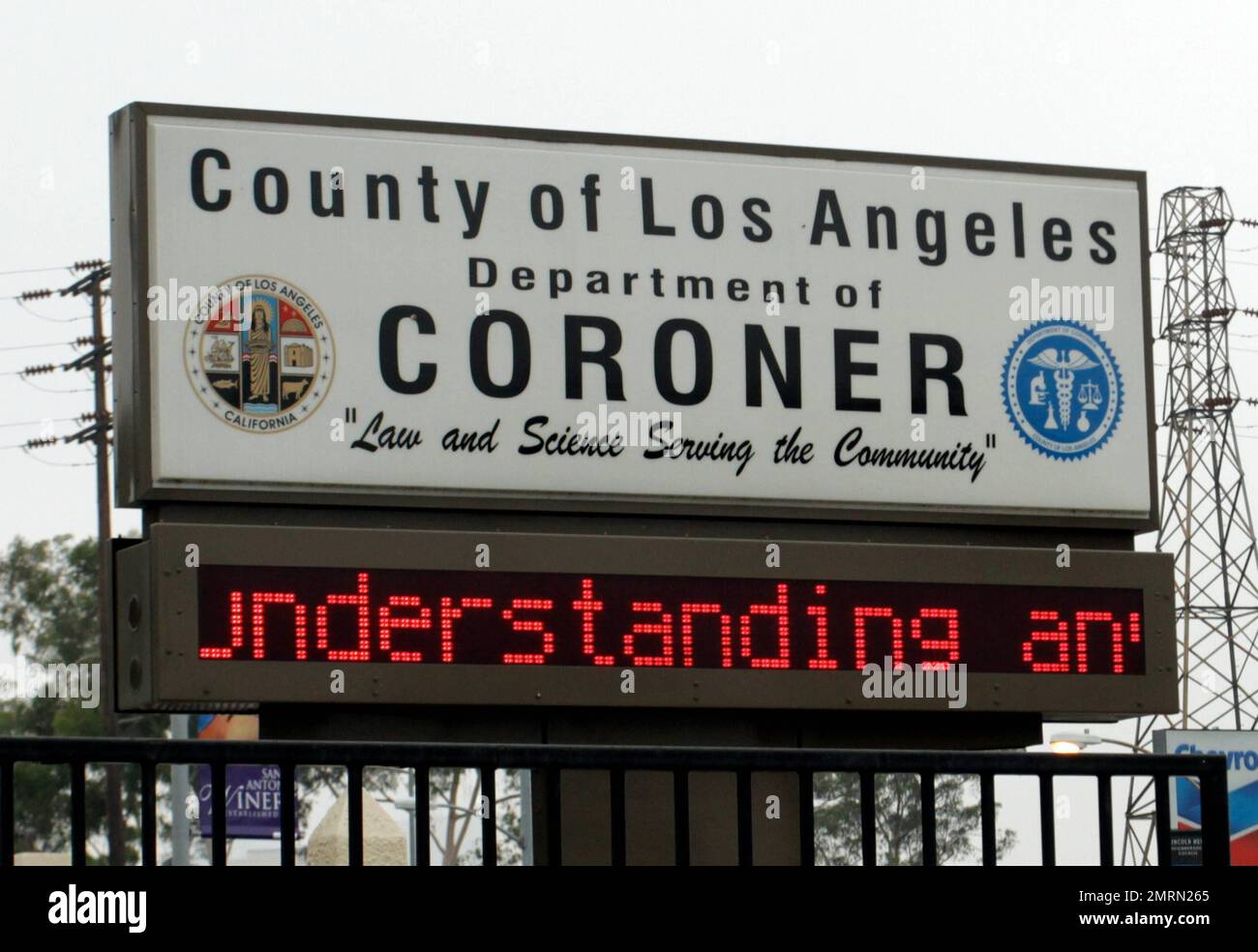 General views of the Los Angeles County where Lindsay Lohan is