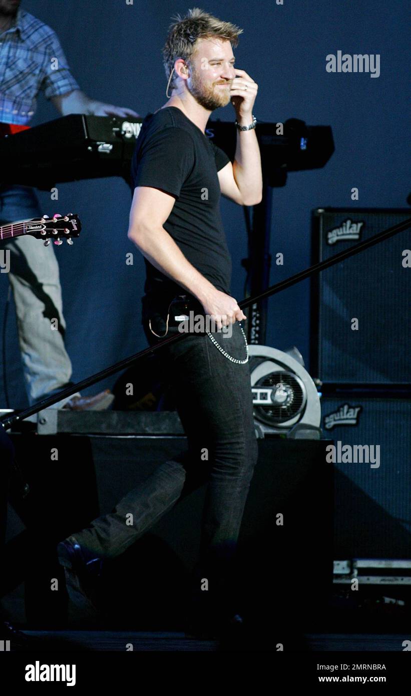 Charles Kelley of Lady Antebellum performs live at Cruzan Amphitheatre