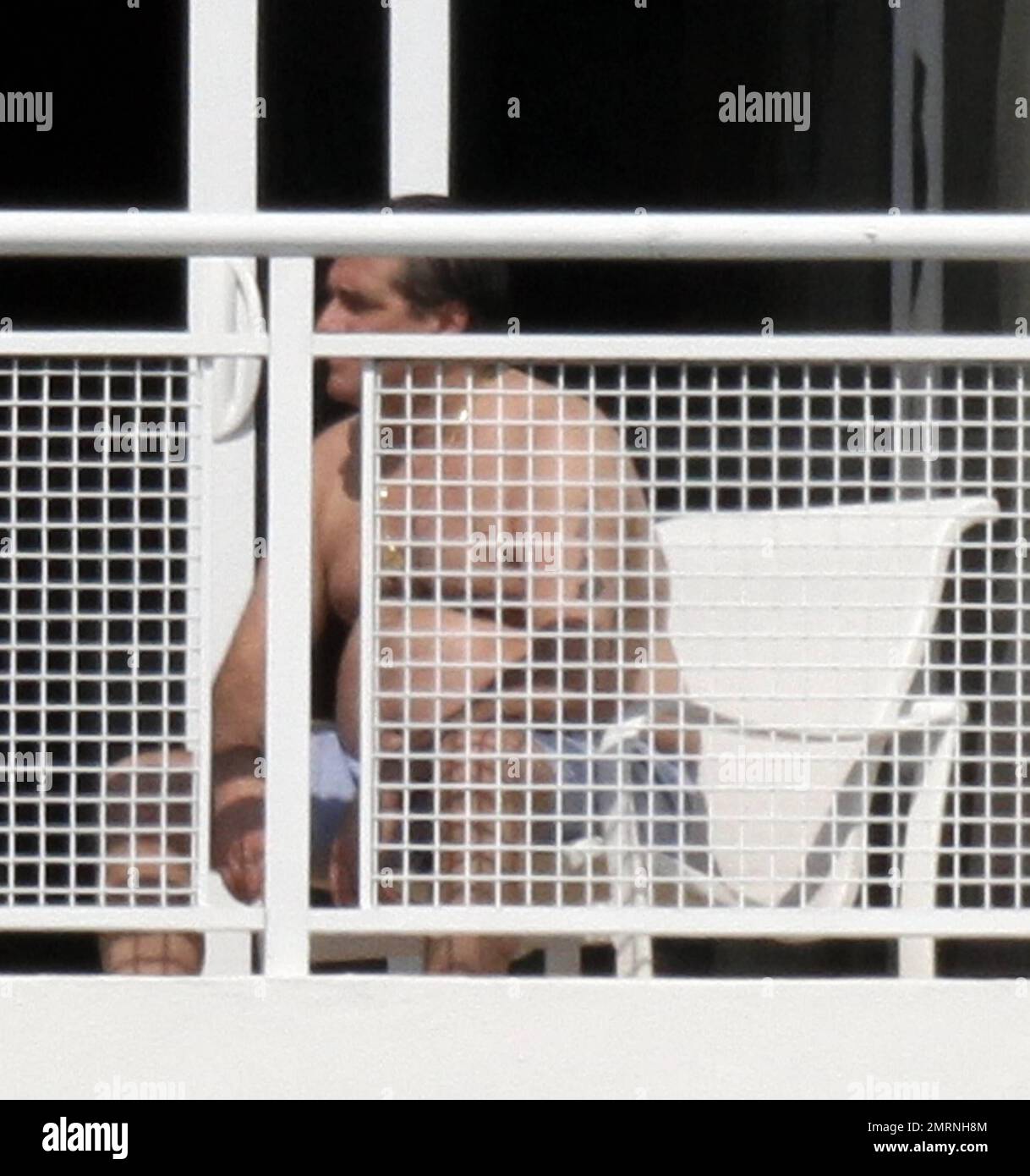 EXCLUSIVE!! Lady Gaga’s father, Joe Germanotta, relaxes on his hotel