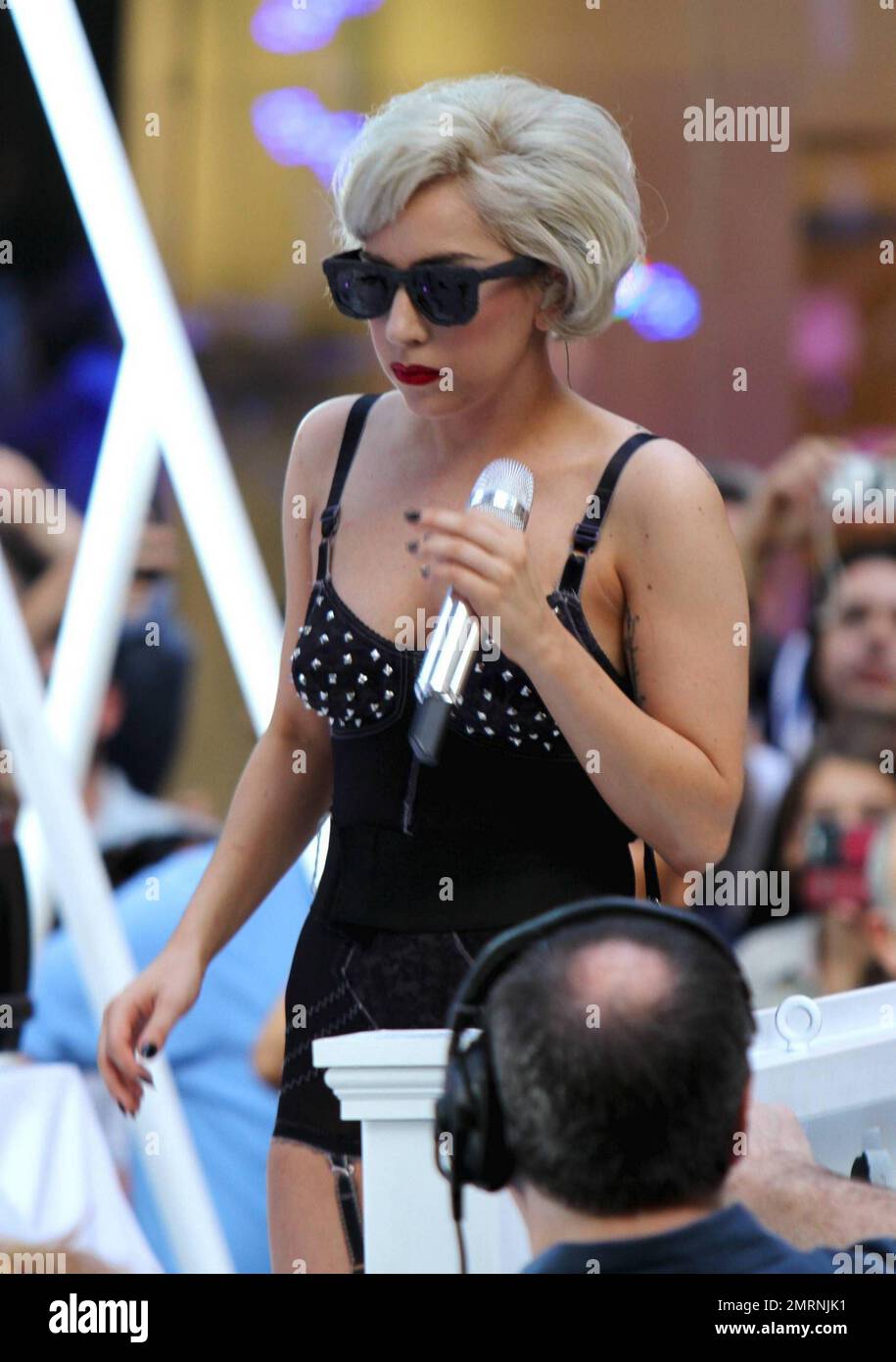 As the sweltering summer heat continues in New York, Lady Gaga