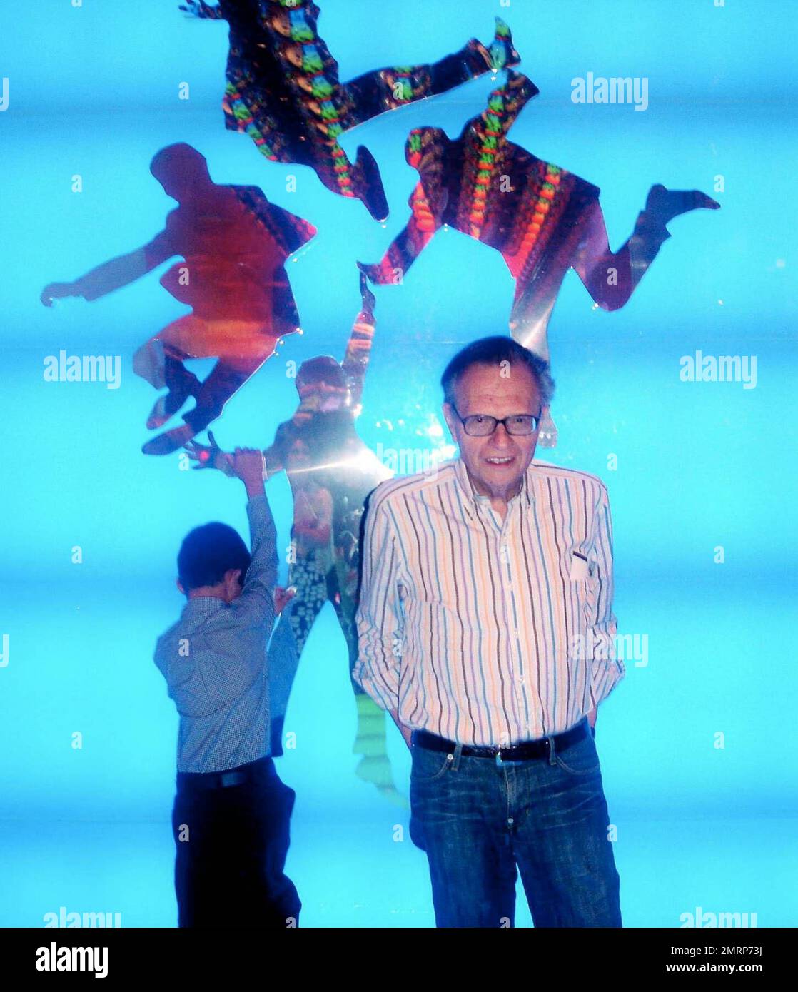 Larry King in Las Vegas, 09/07/06 Stock Photo Alamy