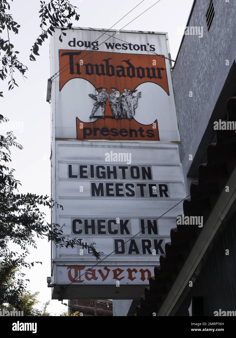 Leighton Meester heads to the Troubadour for her show after having a bite to eat at Dan Tana's. Los Angeles, CA. 6/13/11. Stock Photo