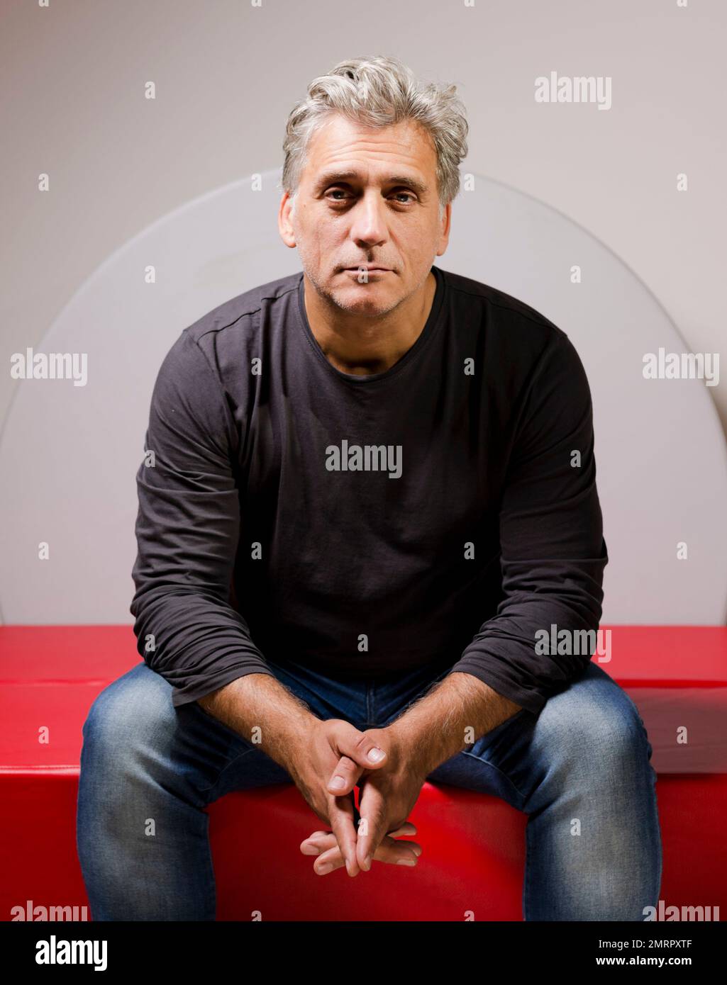 Actor Lior Ashkenazi poses for portraits for the film "Foxtrot" at the ...