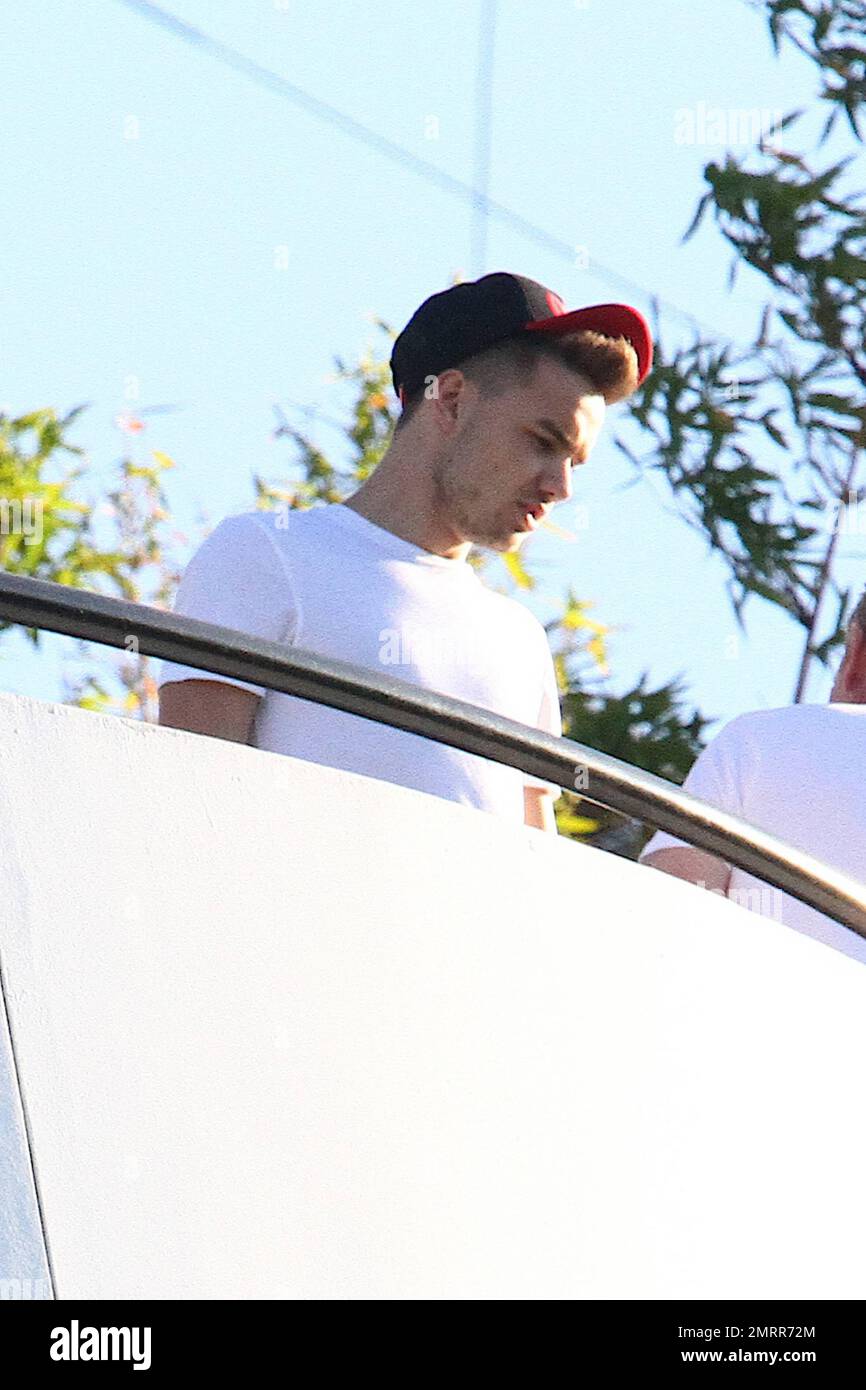 EXCLUSIVE!! One Direction Boy Band Singer Liam Payne Is Joined By His ...