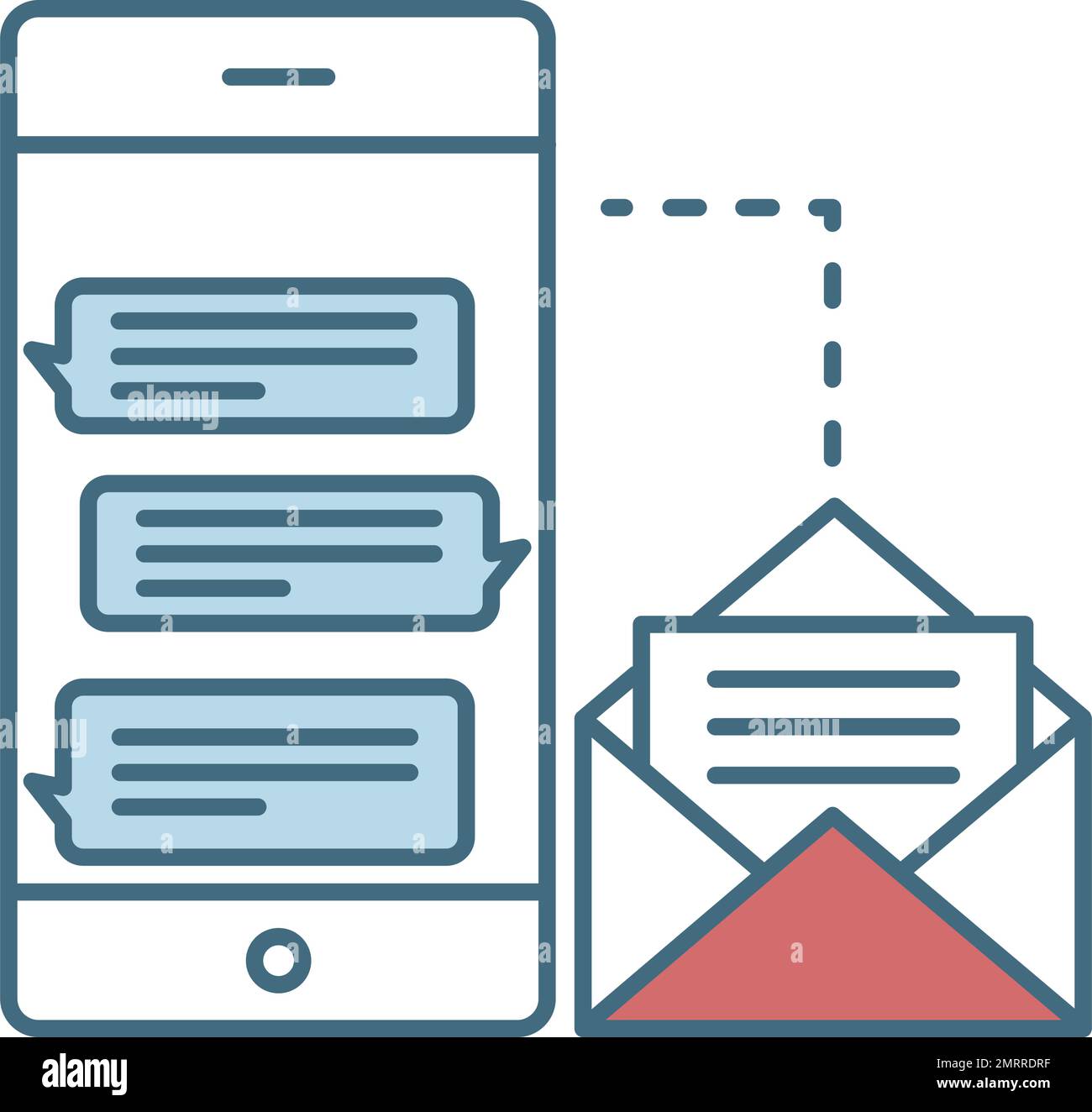 Voice mailbox screen stock vector images alamy