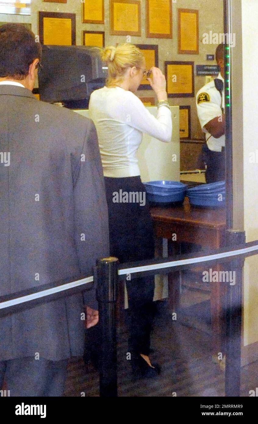 Actress lindsay lohan court hi res stock photography and images Alamy