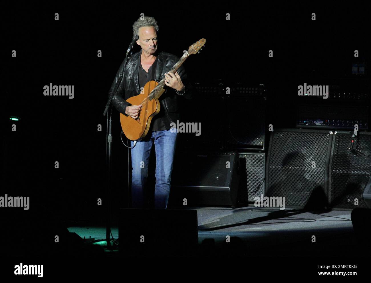 Former Fleetwood Mac lead singer Lindsey Buckingham performs live in