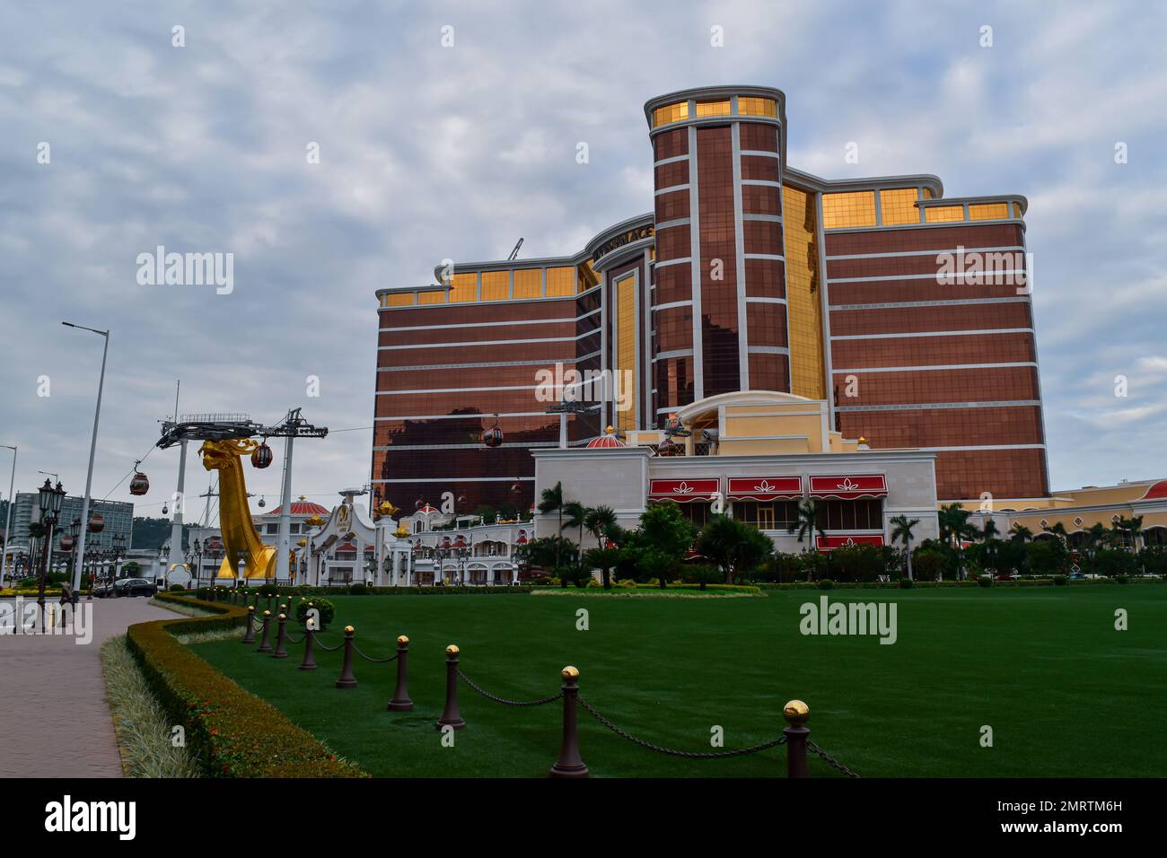 Wynn Palace Hotel Macau Stock Photo