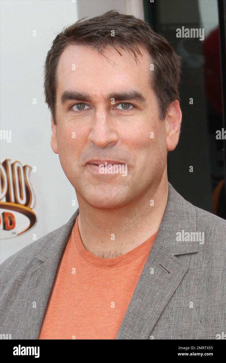 Rob Riggle at the "Lorax" Premiere held at Universal Studios. Los