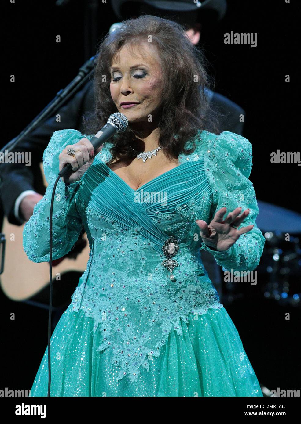 loretta lynn green dress THE LORETTA LYNN LOOK