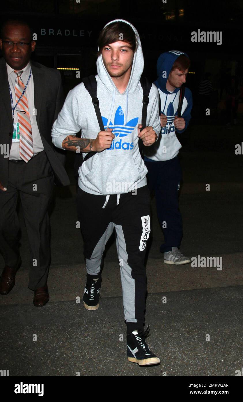 Louis Tomlinson of 'One Direction' is spotted at LAX airport in