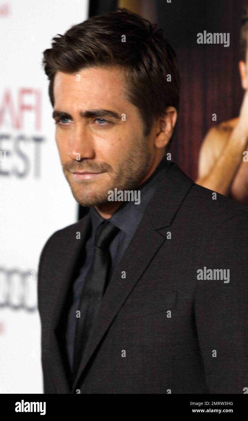 Jake Gyllenhaal attends the AFI Fest screening of Twentieth Century Fox's 'Love & Other Drugs' at Grauman's Chinese Theatre in Hollywood, CA. 11/4/10. Stock Photo