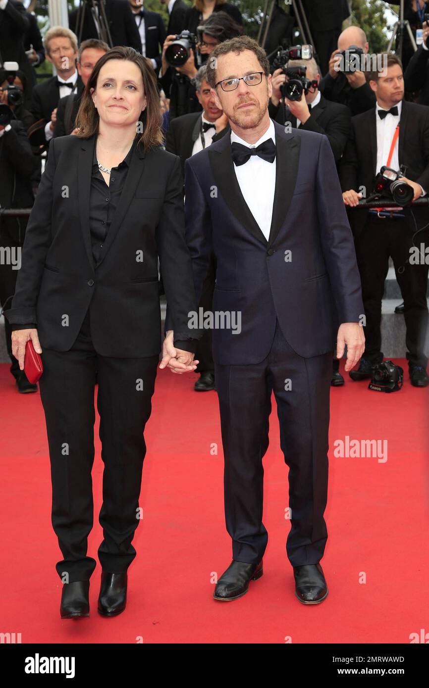 Tricia Cooke and Ethan Coen at the “Macbeth” Premiere during the 68th ...