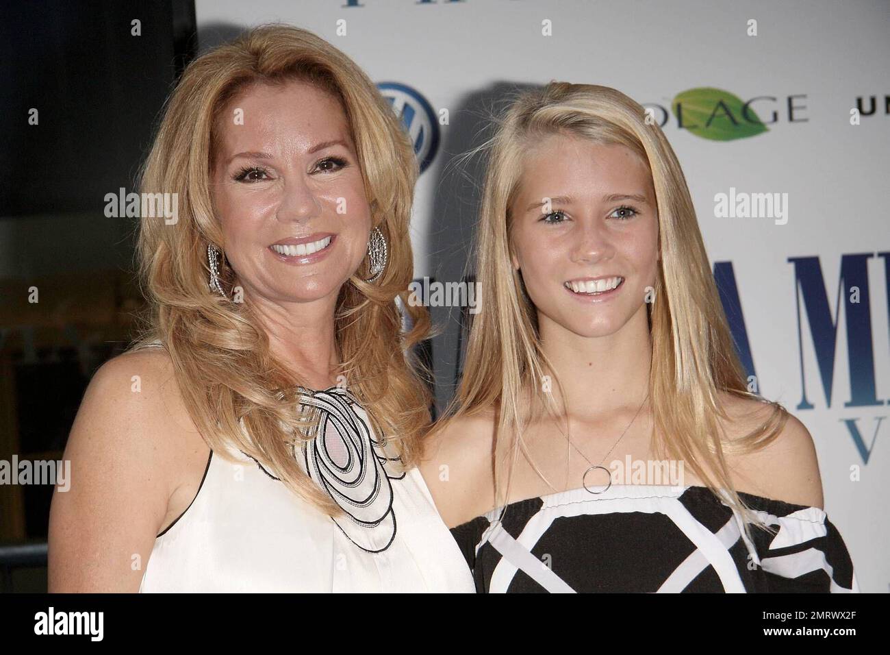 TV personality Kathie Lee Gifford and her daughter Cassidy at the premiere  of 