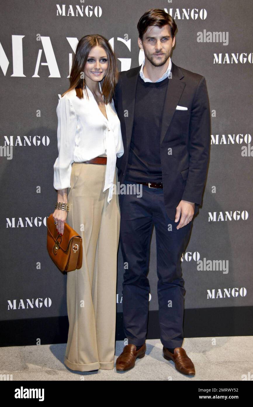 The models Olivia Palermo (USA) and Johannes Huebl pose at the opening of a  new store of the French, Stock Photo, Picture And Rights Managed Image.  Pic. PAH-39001851