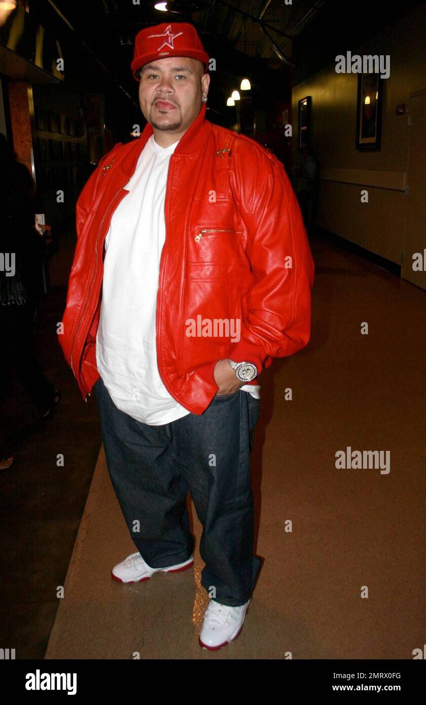 Rapper Fat Joe attends Marc Anthony's concert at Hard Rock Live at the