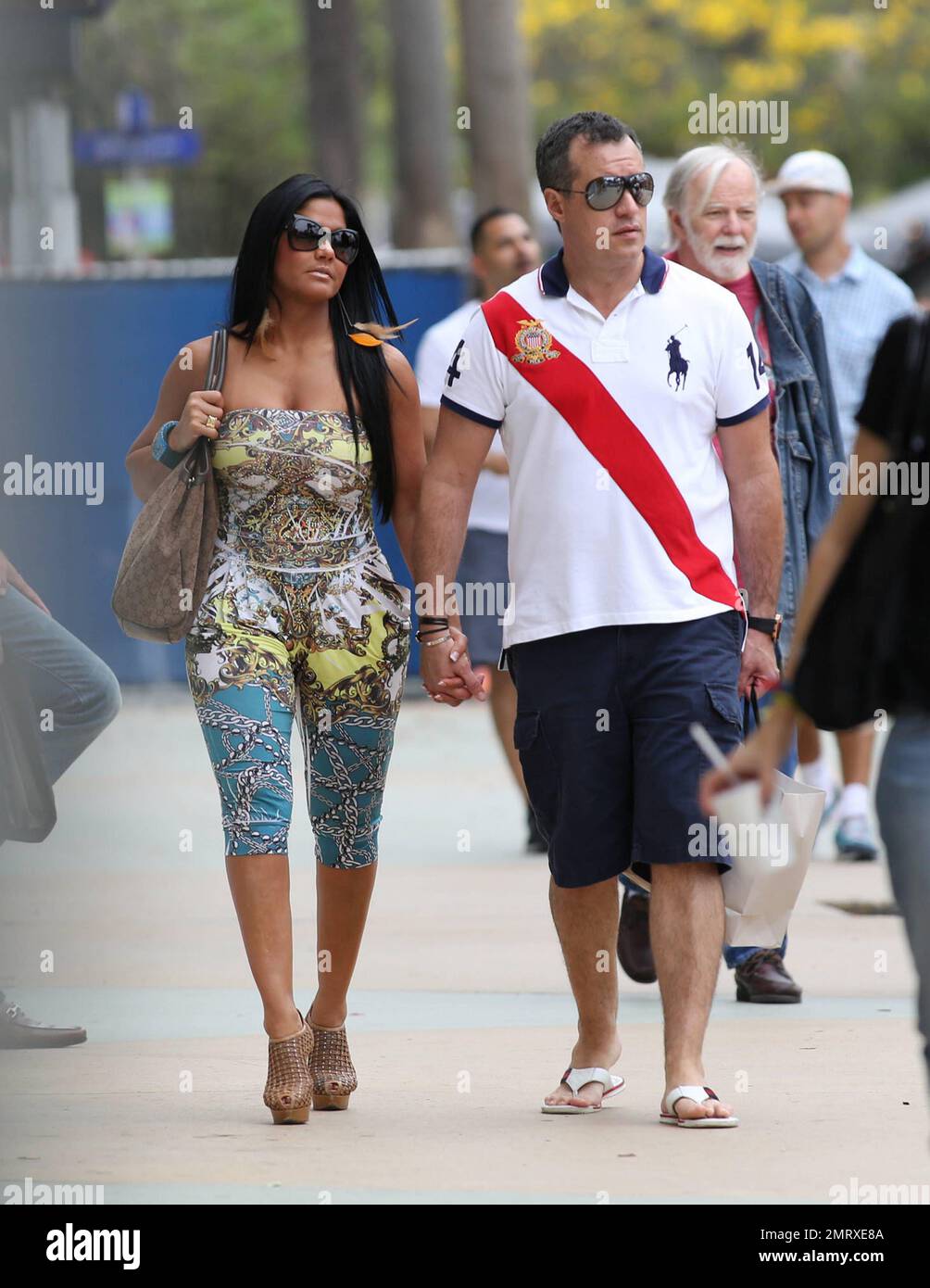 EXCLUSIVE!! Puerto Rican actress/model Maripily Rivera and fiancé EXCLUSIVE!! Puerto Rican actress/model Maripily Rivera and fiancé