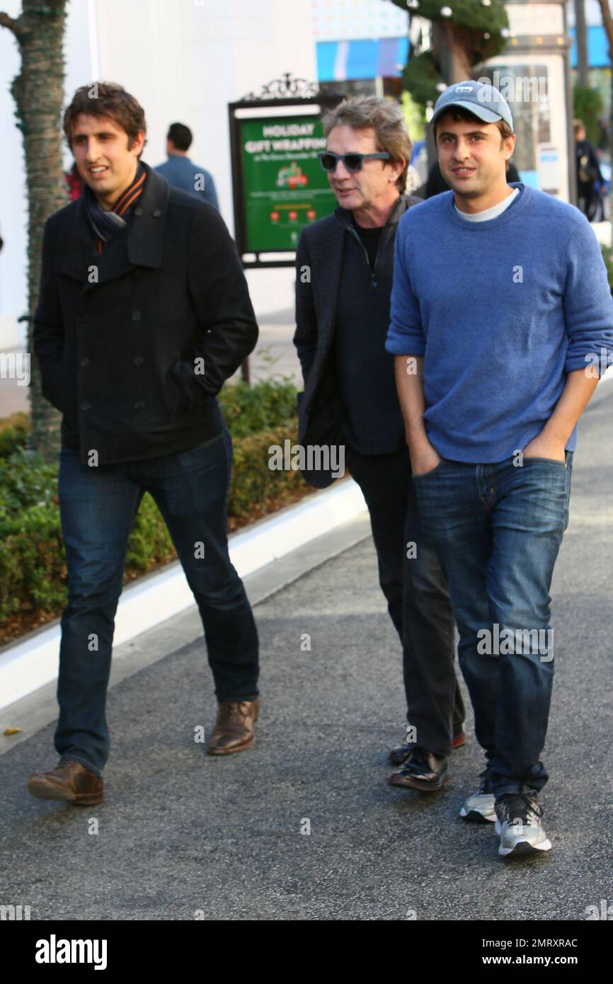 Martin Short out and about at the Grove. Los Angeles, CA. 15th December 2015. Stock Photo