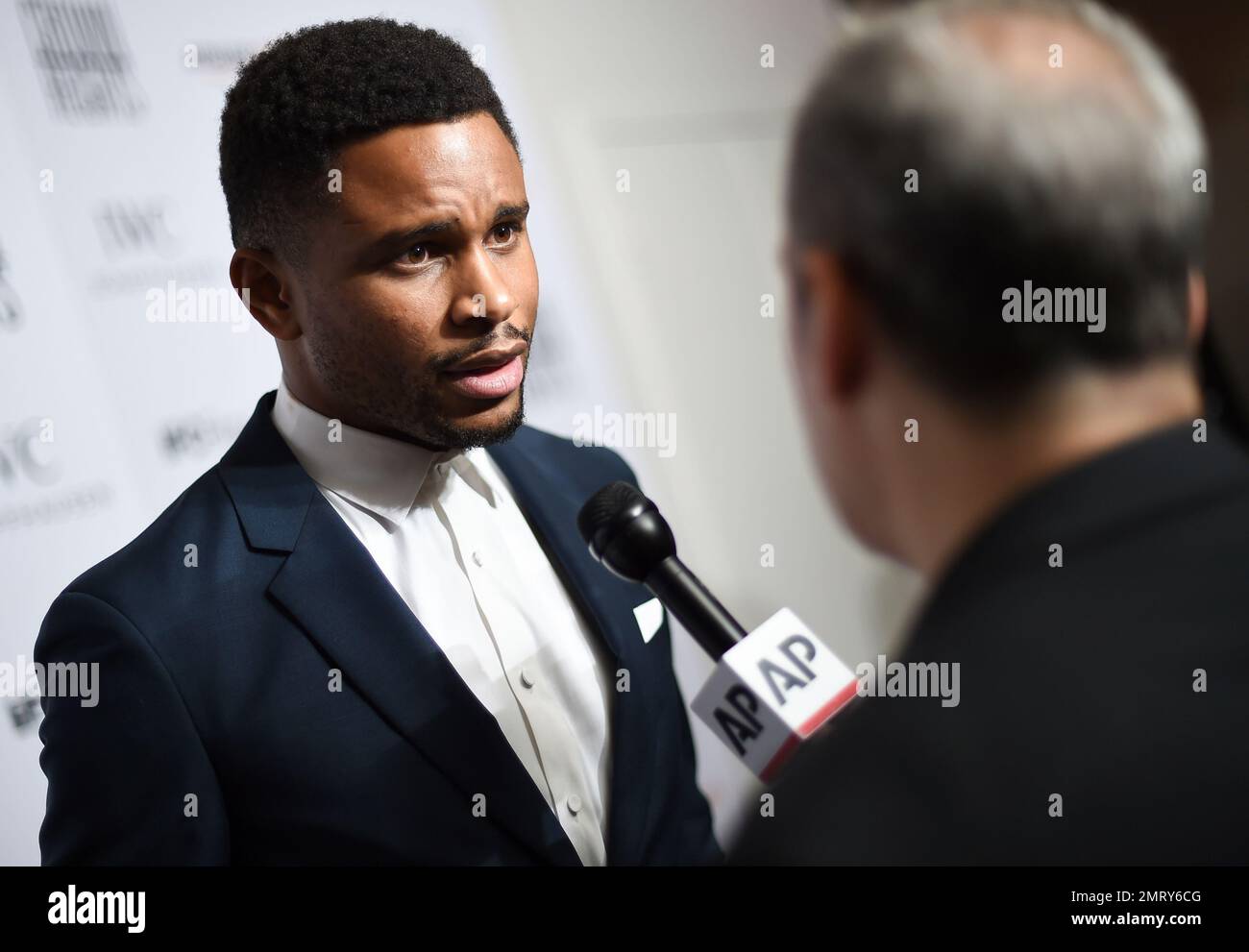 Nnamdi Asomugha attends the premiere of Amazon Studios’ and IFC Films