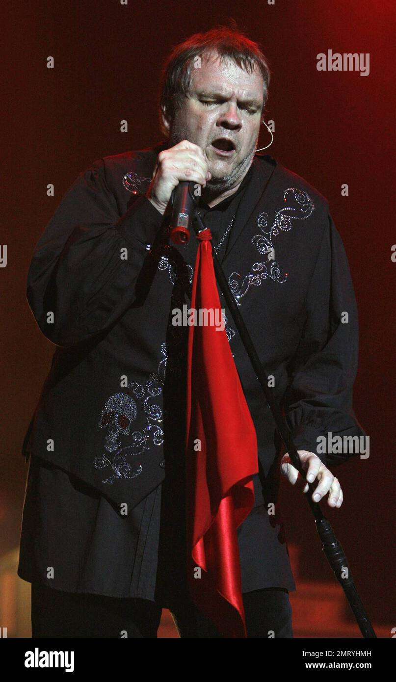 Meat Loaf (aka Michael Lee Aday) performs at the Seminole Hard Rock