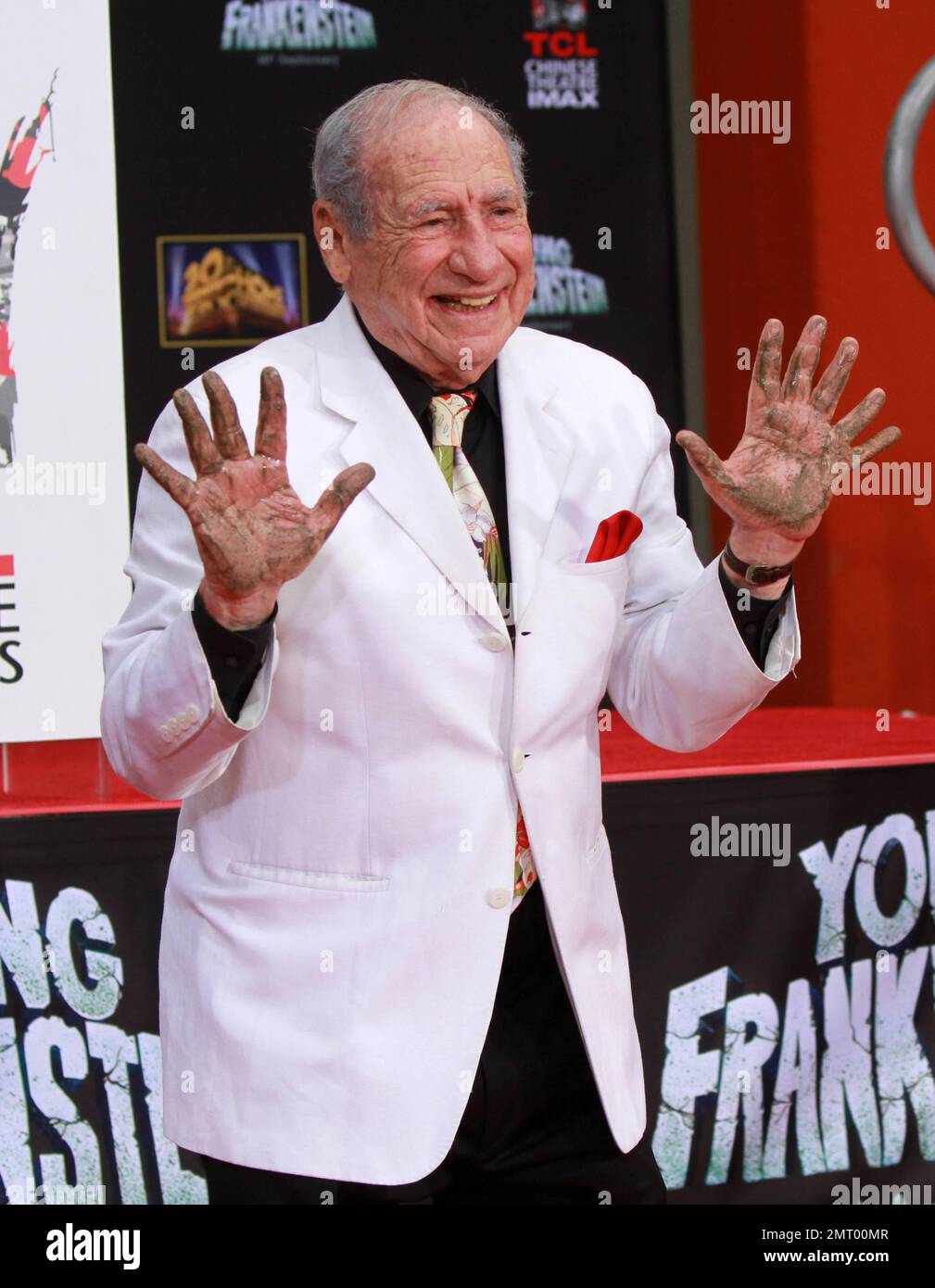 Mel Brooks is honored with a Handprint and Footprint ceremony at the TCL Chinese Theatre in
