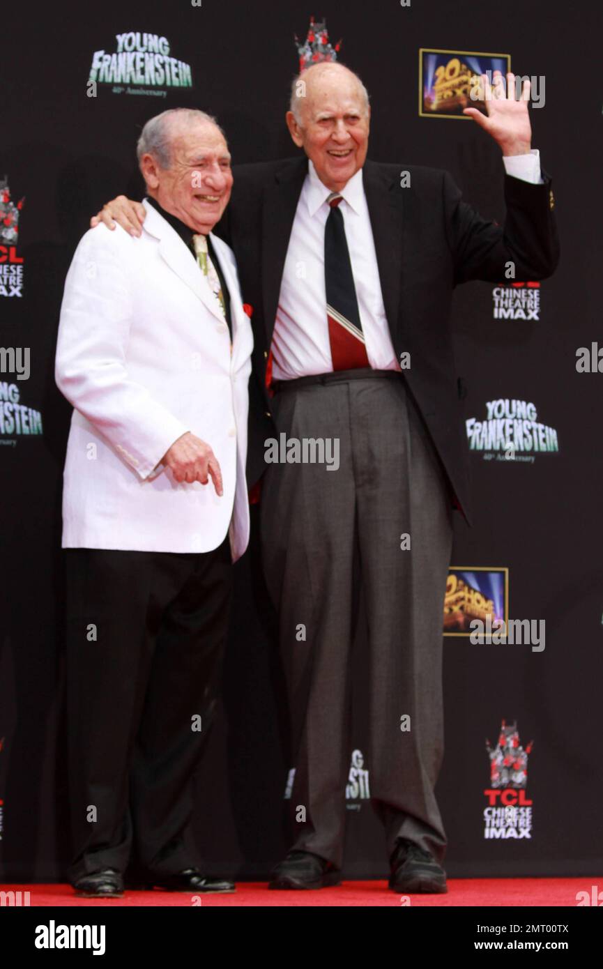 Mel Brooks is honored with a Handprint and Footprint ceremony at the TCL Chinese Theatre in