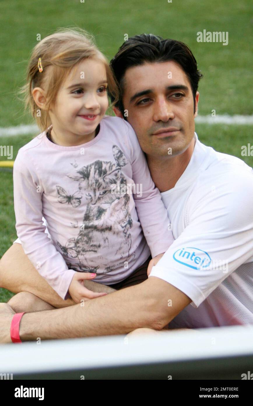 Gilles Marini takes part in a celebrity soccer game to raise funds for the Mia Hamm Foundation which supports patients and their families who benefit from bone marrow transplants. The event was hosted by Mia Hamm and Nomar Garciaparra. Los Angeles, CA. 1/16/10.     . Stock Photo