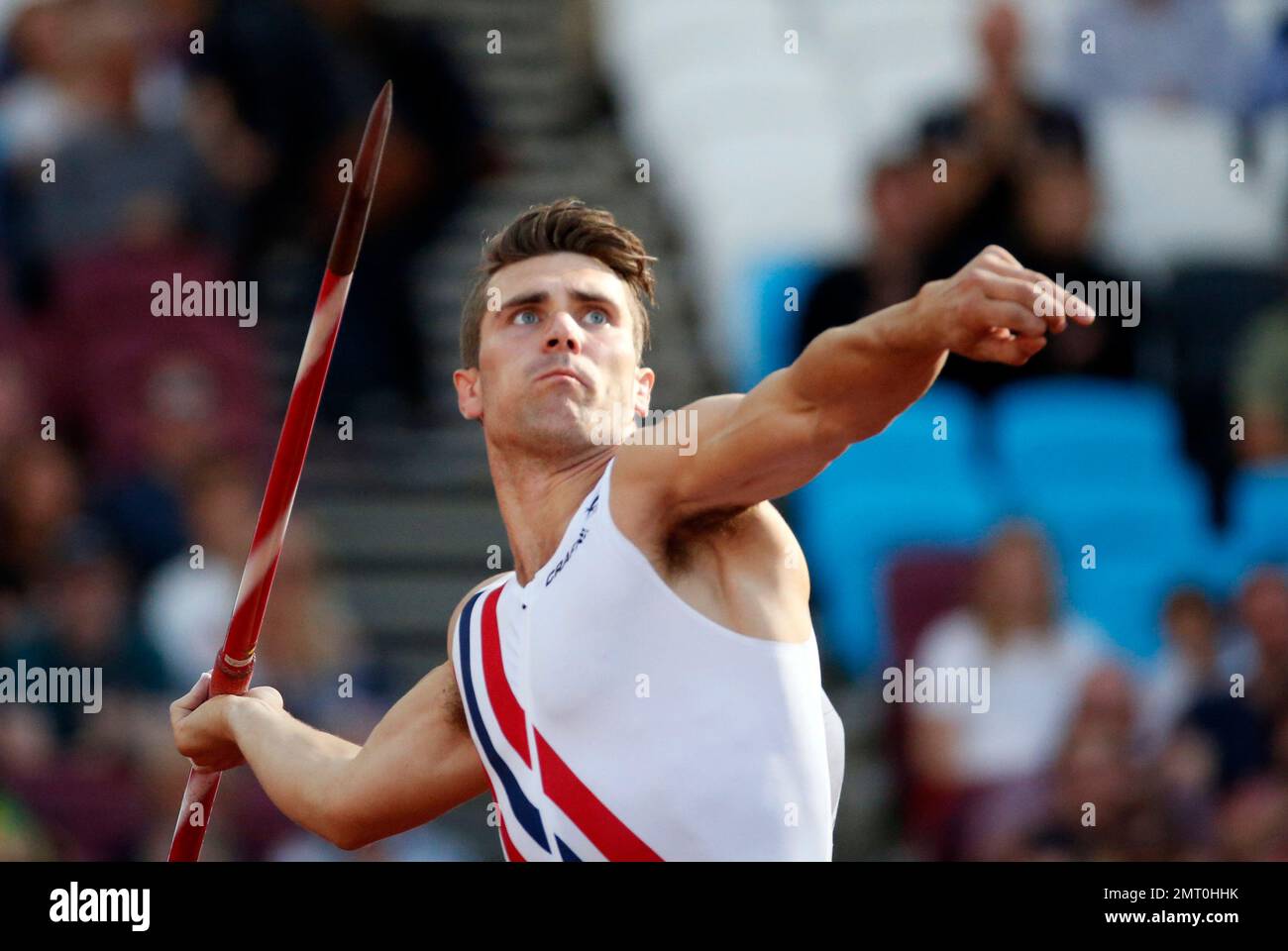 Norway's Martin Roe Makes An Attempt In The Javelin Event Of The ...