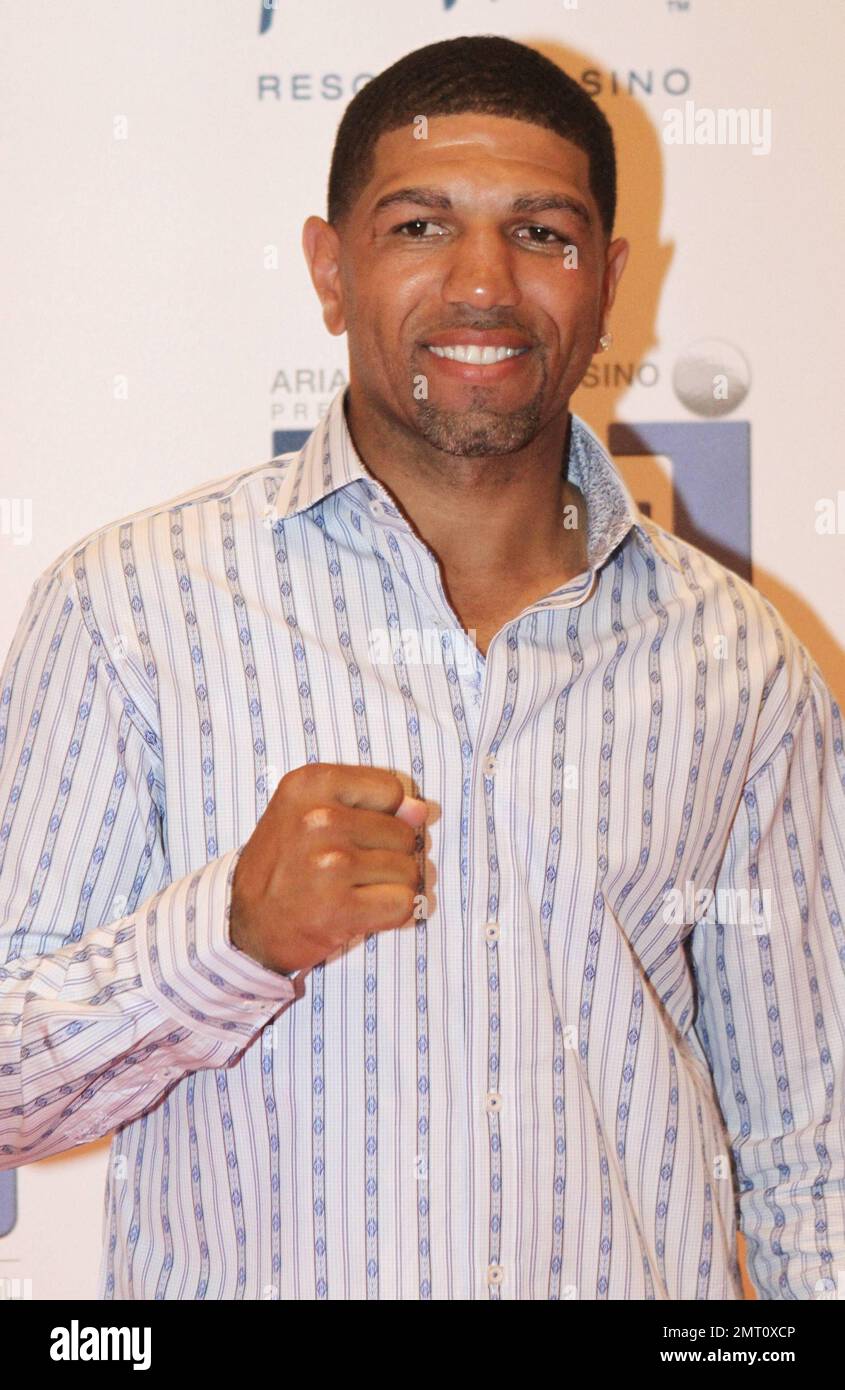 Winky Wright attends the 11th Annual Michael Jordan Celebrity Invitational Gala held at Aria Resort & Casino. Las Vegas, NV. 30th March 2012. Stock Photo