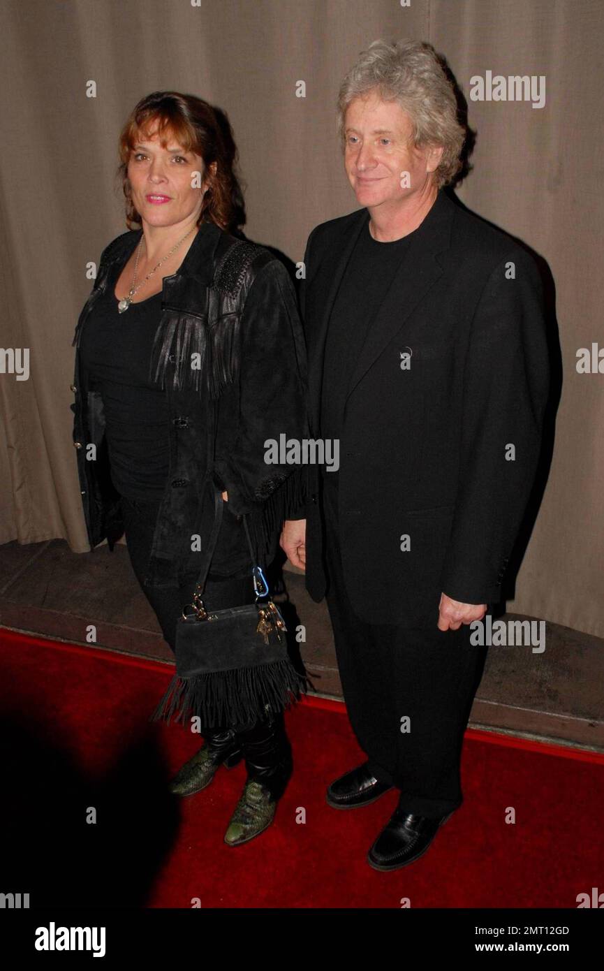 Calista Carradine (daughter of David) and John Barrymore walk the red carpet at the Michael Quinn Smith's Birthday Party at the Cabana Club in Hollywood, CA. 12/1/09. Stock Photo