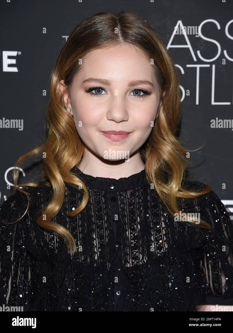 Actress Ella Anderson attends the premiere of "The Glass Castle" at the