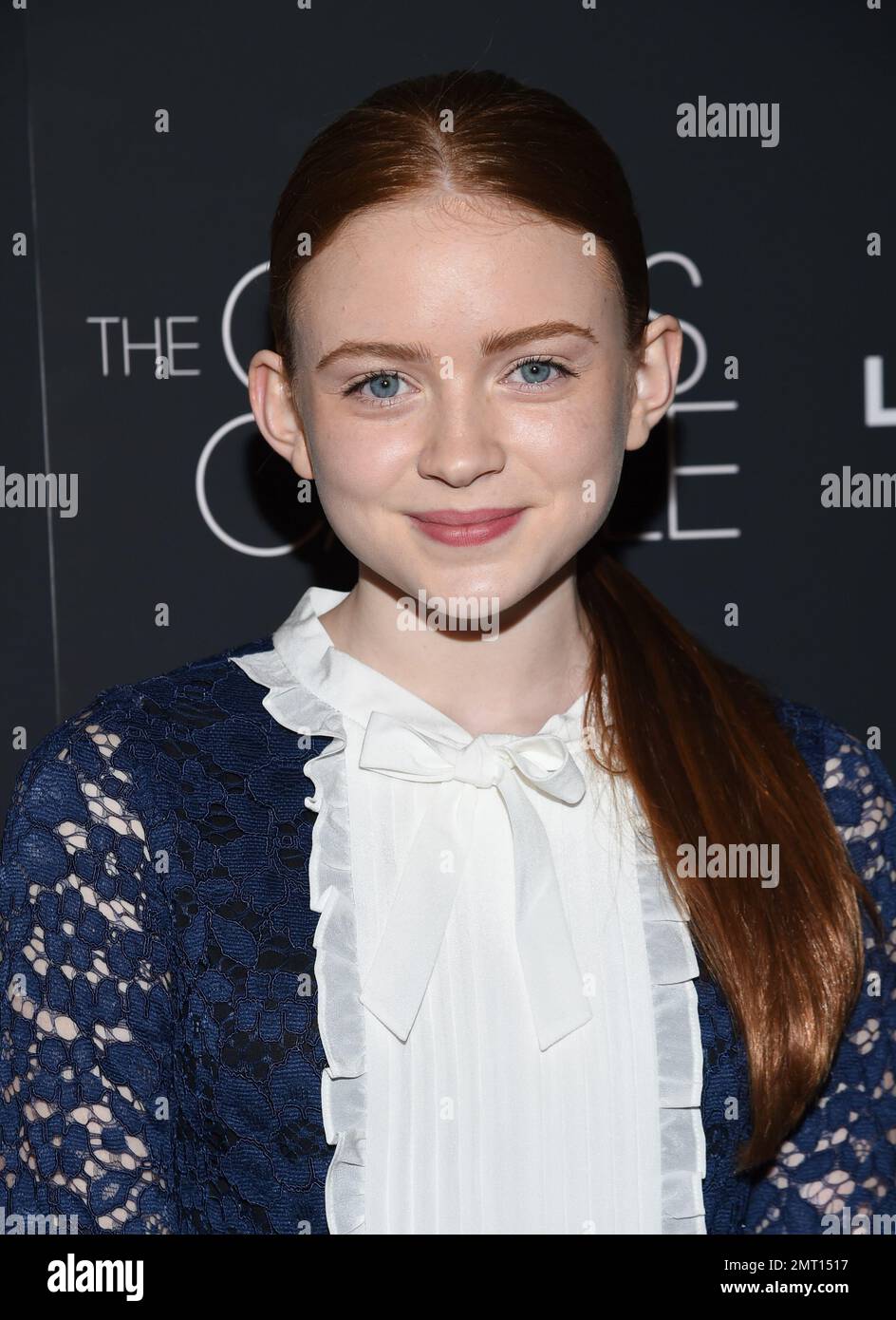 Actress Sadie Sink attends the premiere of "The Glass Castle" at the
