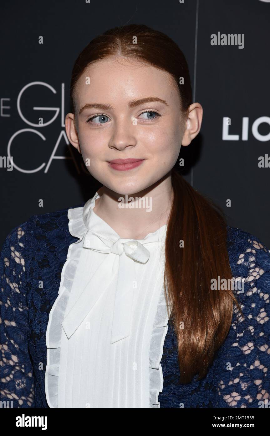 Actress Sadie Sink attends the premiere of "The Glass Castle" at the
