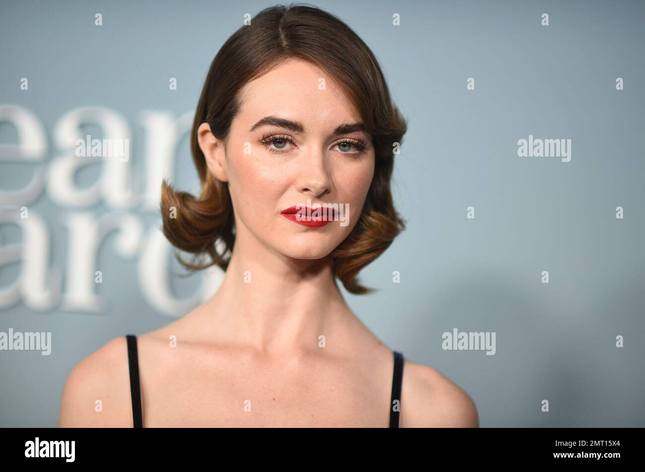 Audrey Corsa arrives at the premiere of "Dear Edward" on Tuesday, Jan