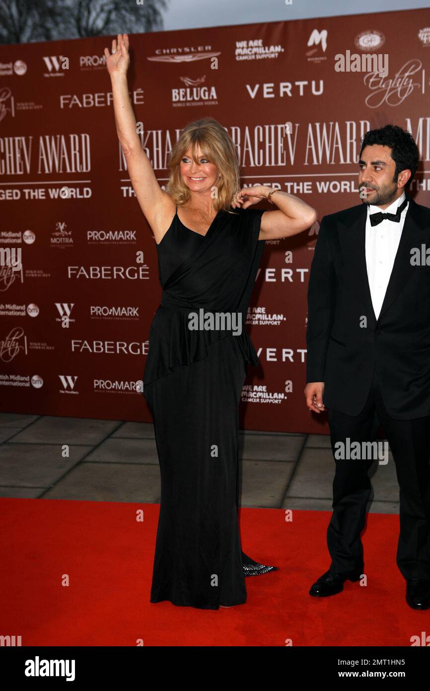 Goldie Hawn at Mikhail Gorbachev's 80th Birthday Celebration held at