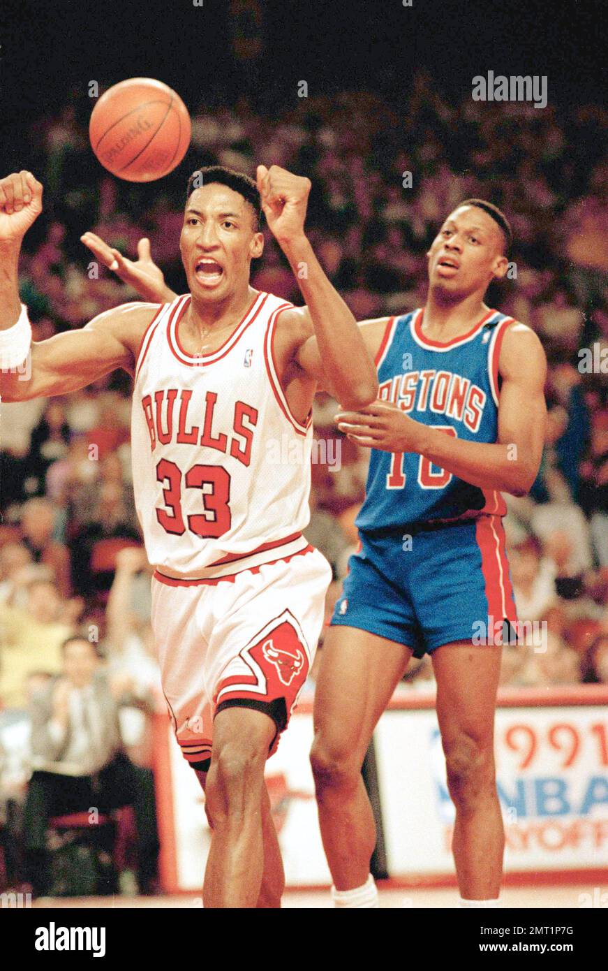 NBA Basketball, Scottie Pippen, Chicago Bulls Stock Photo - Alamy