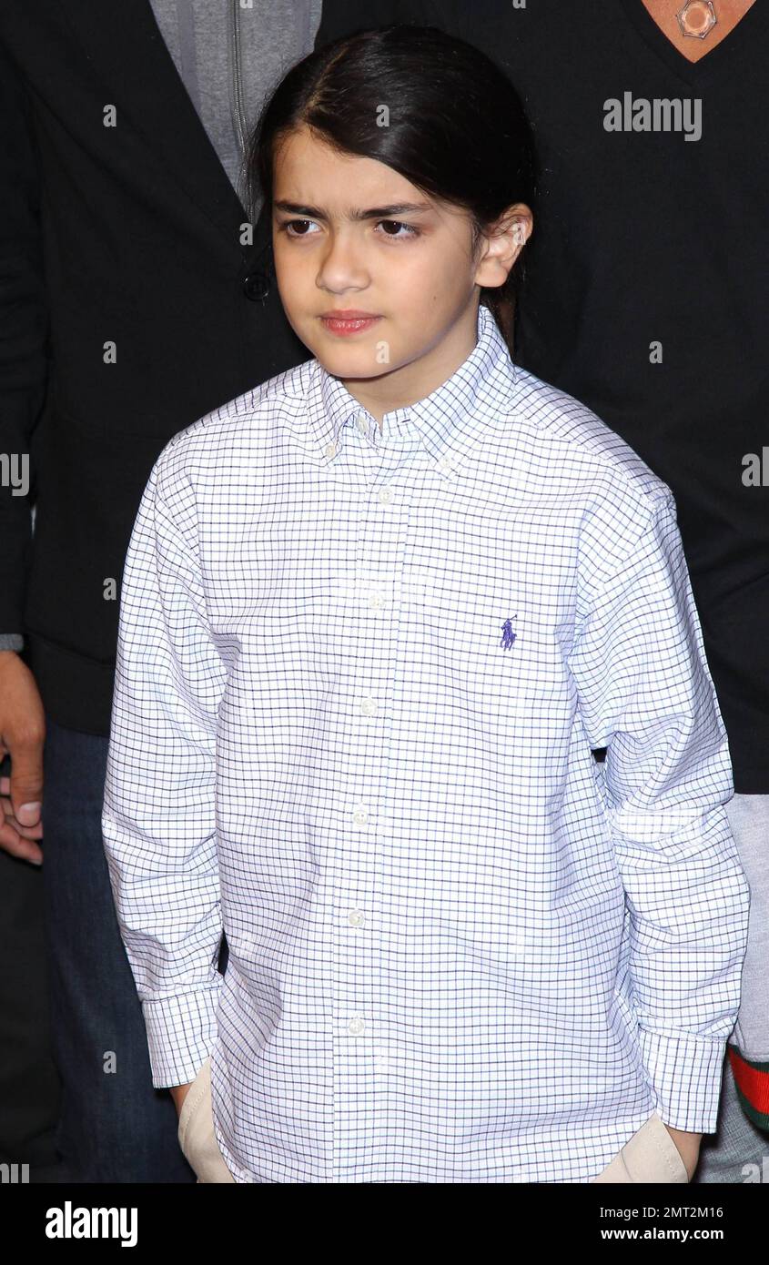 Michael Jackson's son, Blanket Jackson at the opening of Michael