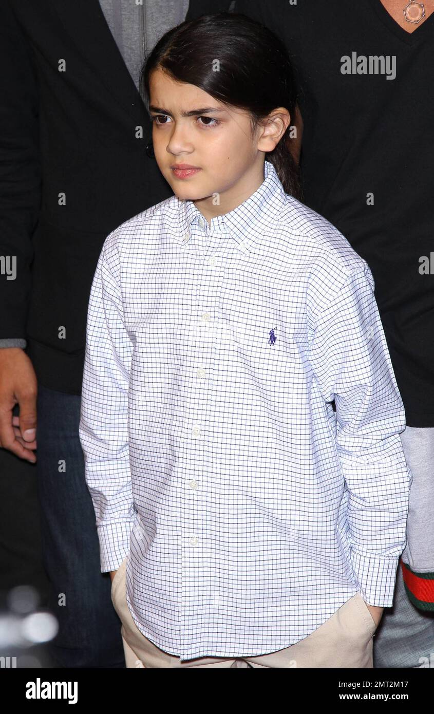 Michael Jackson's son, Blanket Jackson at the opening of Michael